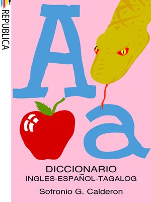 cover image of Diccionario Ingles Español Tagalog